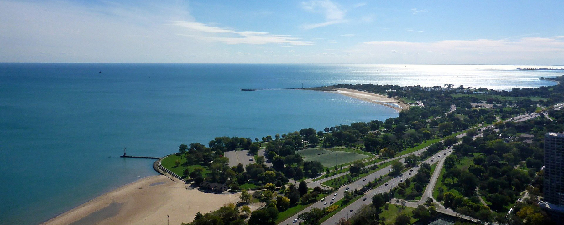 A coastal view