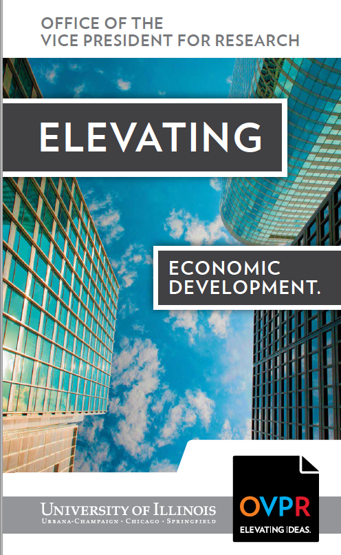 cover of the economic development timeline brochure