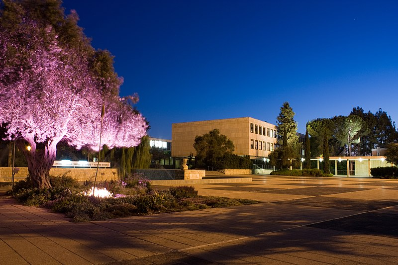 A view of the Hebrew University in Jerusalem